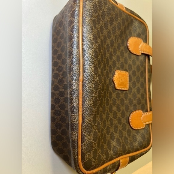 Vintage Celine Macadam Pattern Handbag. - Picture 6 of 15